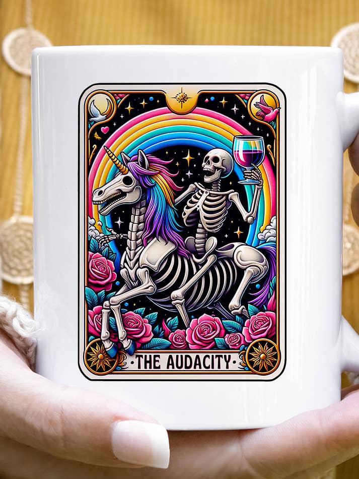 The Audacity Tarot 15 oz Mug