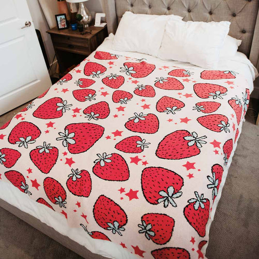 Strawberry Oversized Blanket